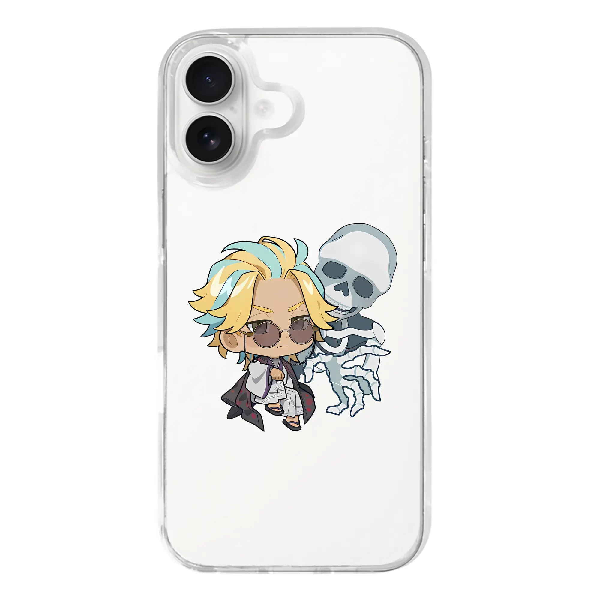 東京リベンジャーズ グッズ,灰谷竜胆 - iPhone 17シリーズ 透明スマホケース – 薄型・耐衝撃・精密フィット保護カバー